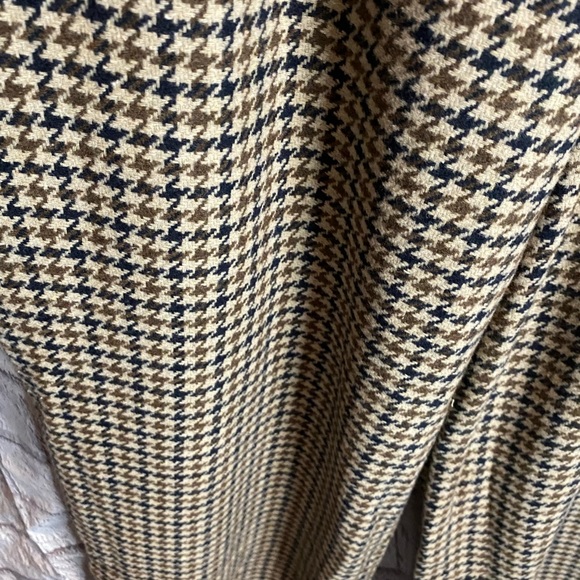 Free People Herringbone Print Wide leg Trousers - Picture 3 of 8